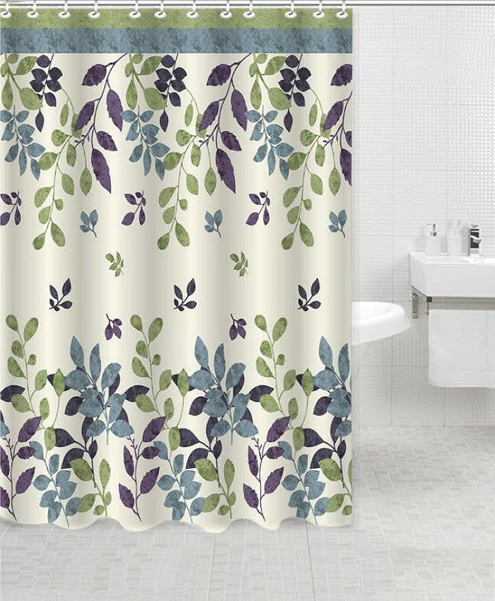 Elegant Touch Shower Curtain Bloom