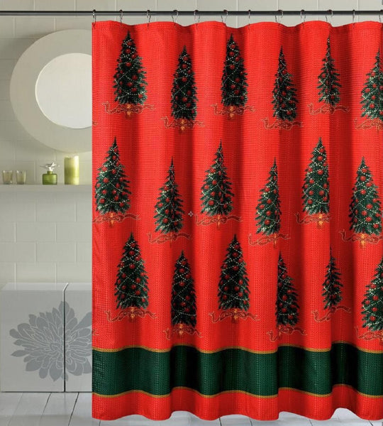 Christmas Decorative Shower Curtain
